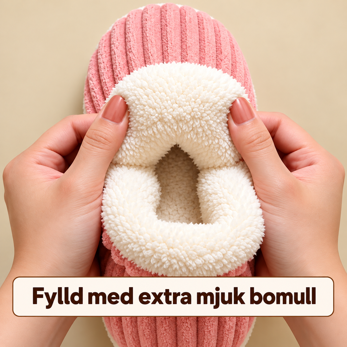 MysFötter™ – Håll fötterna varma med mjuka, halkfria tofflor