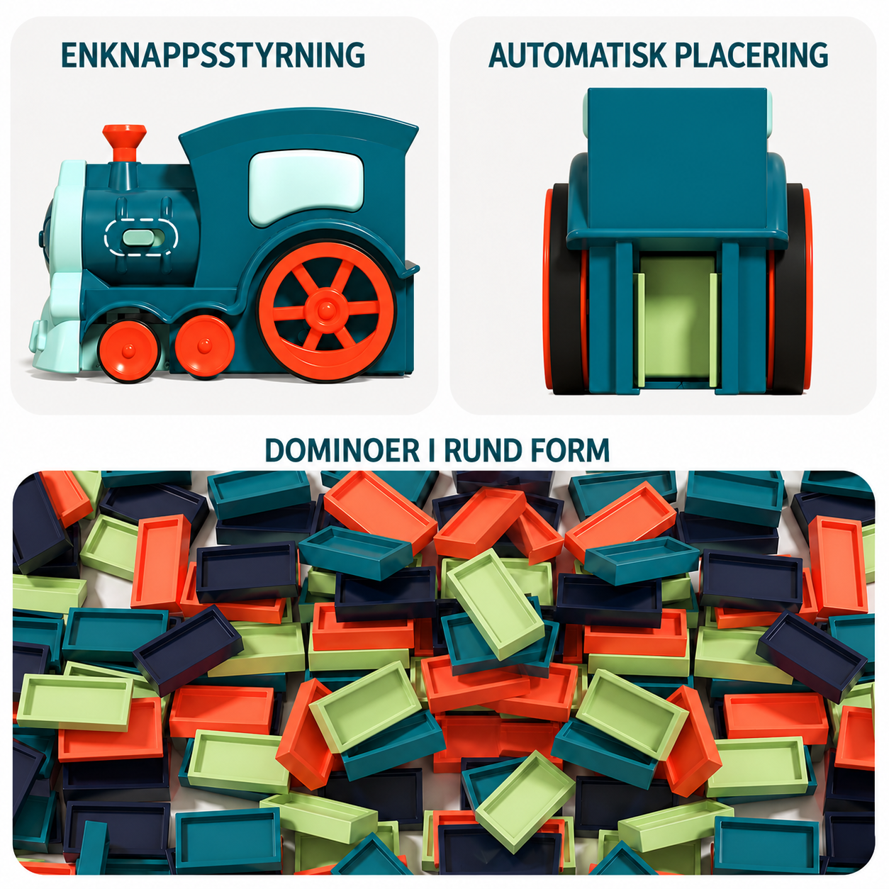 DominoTåg™ – Lek, lär och bygg på det roligaste sättet.