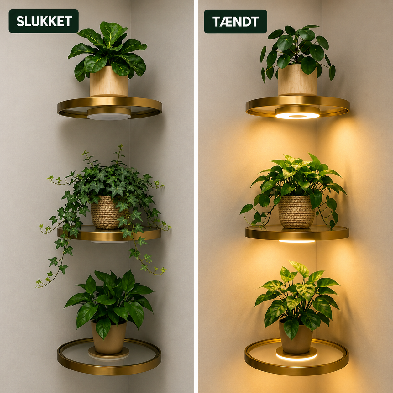 GlödHylla™ – Från tomma väggar till lysande elegans