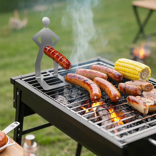 GrillGlädje™ Korvhållare – Perfekt grillning utan krångel (och med ett leende)