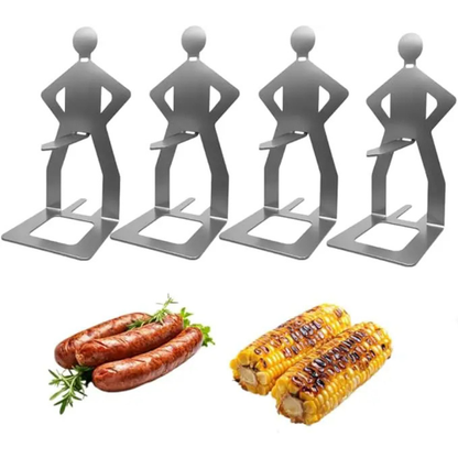 GrillGlädje™ Korvhållare – Perfekt grillning utan krångel (och med ett leende)