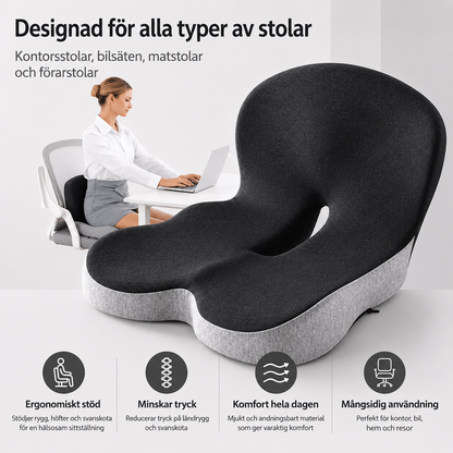 RyggStöd™ – Stöd precis där din kropp behöver det.