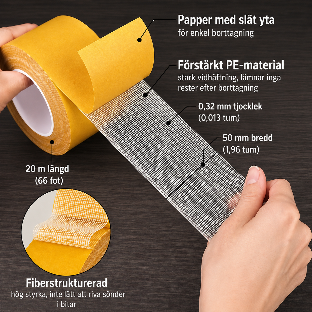 GripTape™ – Fäst lösa mattor utan lim eller spik