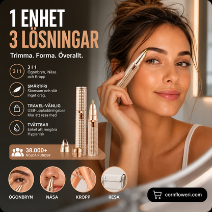 PerfektBryn™ – Forma perfekta bryn utan smärtsam plockning
