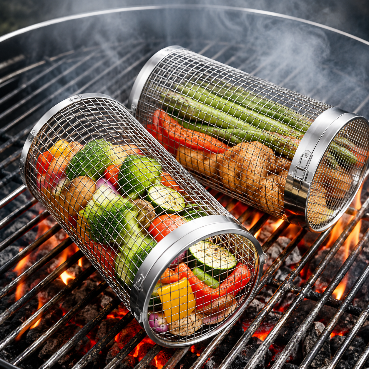 GrillSnurra™ – Jämn grillning från alla håll