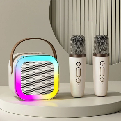 SångMagi™ – Gör varje dag till en fest med karaoke och 2 trådlösa mikrofoner
