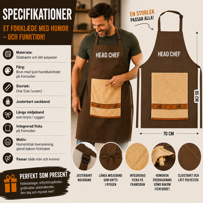 GrillChock™ – Förklädet som får gästerna att skratta