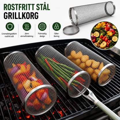 GrillSnurra™ – Jämn grillning från alla håll