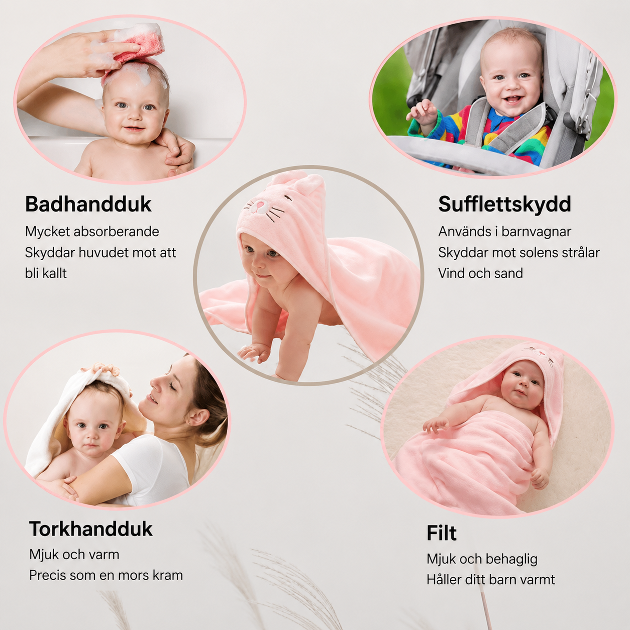 BamseHuva™ – Mjuk värme efter varje bad