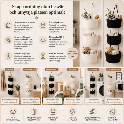 HängKorg™ – Stilren förvaring för hela hemmet