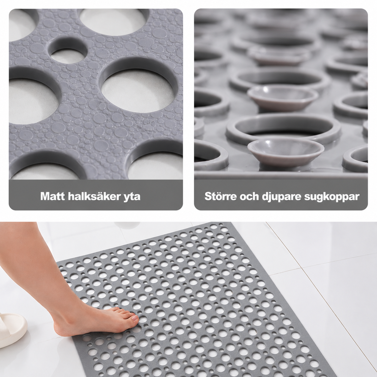 BadTrygg™ – Säkrare steg i badrummet.