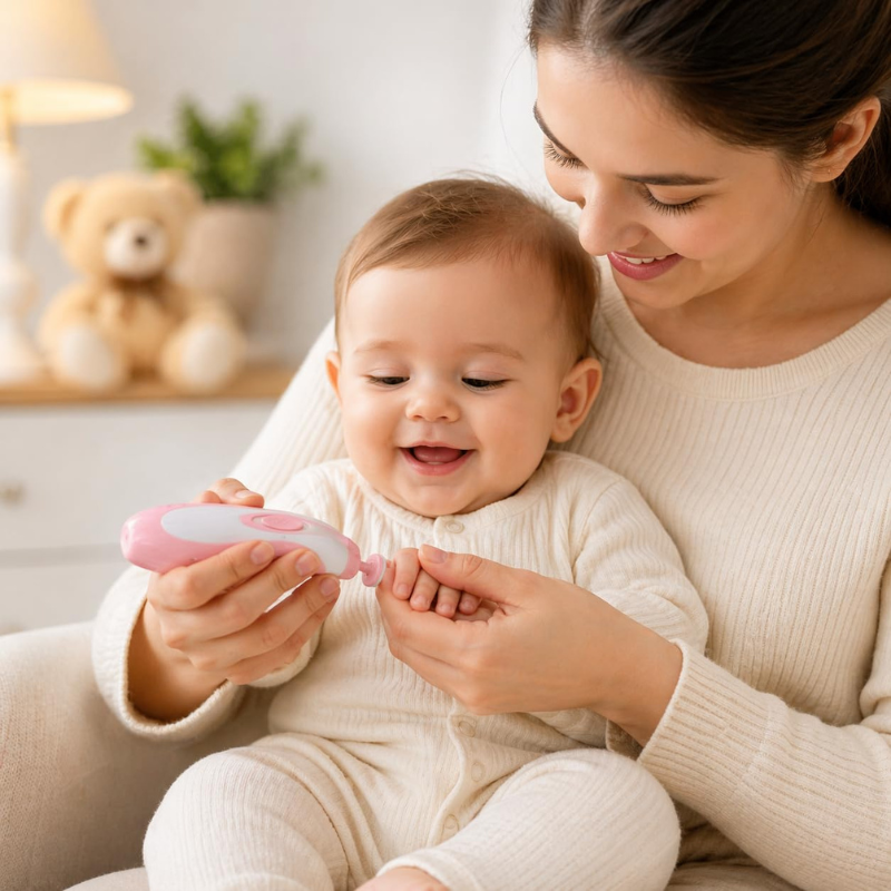BabyKlipp™ – Säker nagelvård för de minsta fingrarna.