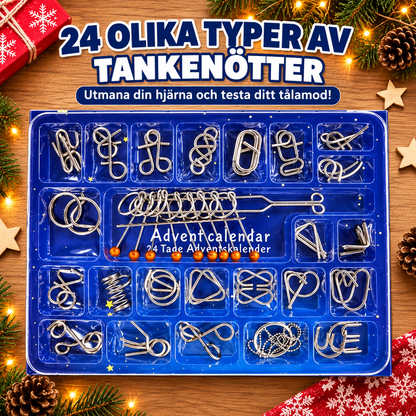 HjärnJul™ – En ny klurig utmaning varje dag fram till jul