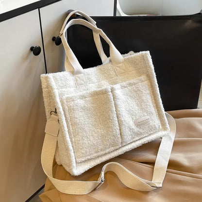 TeddyTote™ – Den ultimata mjuka & stilfulla shoppväskan