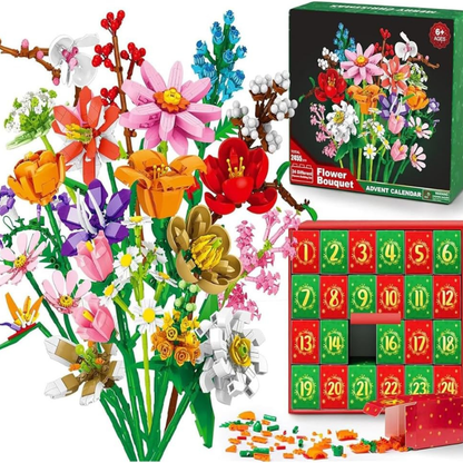 BlomsterJul™ – Bygg en vacker bukett med 24 magiska julöverraskningar
