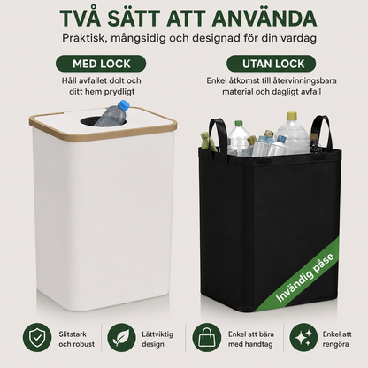 EcoSort™ – Förvandla återvinningskaos till stilren organisering