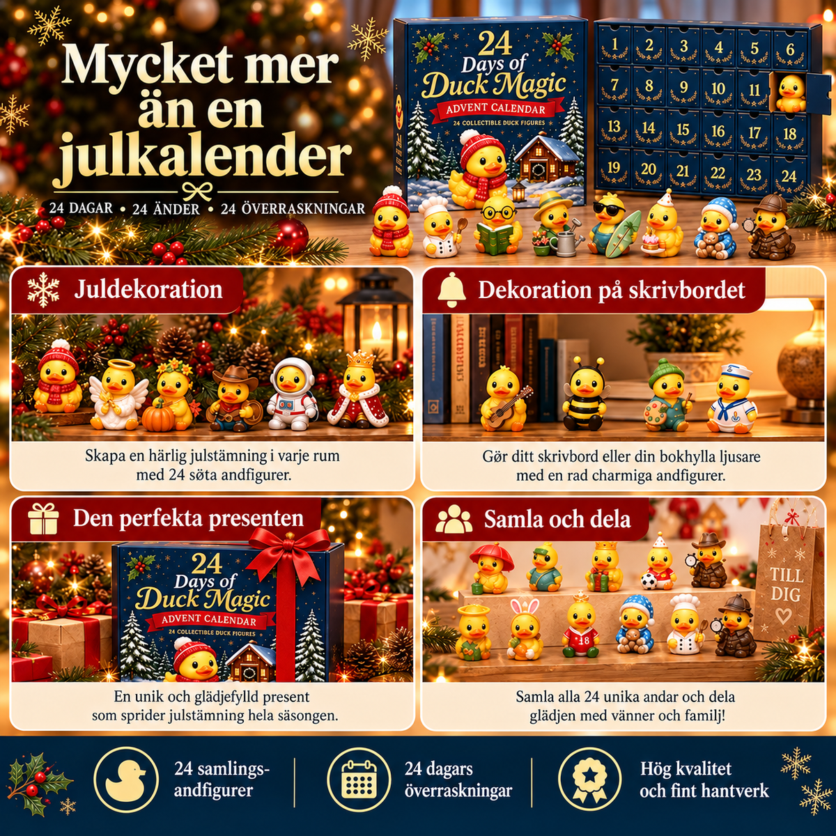 AnkJul™ – 24 roliga och tokiga anköverraskningar fram till jul