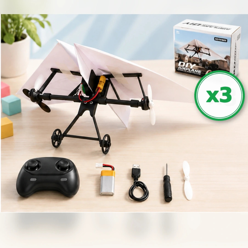 PappersPilot™ | Från pappersflygplan till fjärrstyrt flyg