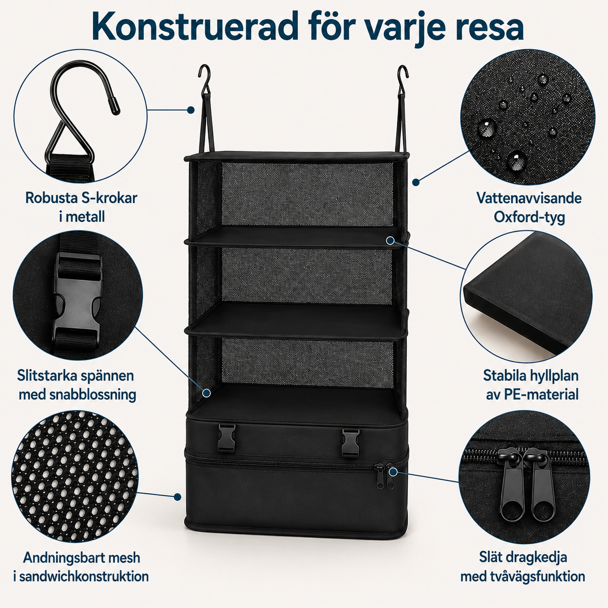 PackKlar™ | Packa upp på några sekunder och håll ordning på kläderna