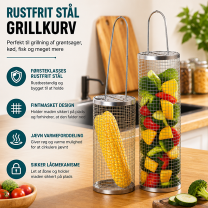 GrillSnurra™ – Jämn grillning från alla håll