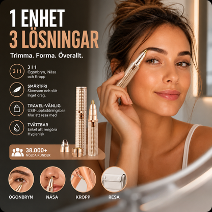 PerfektBryn™ – Forma perfekta bryn utan smärtsam plockning