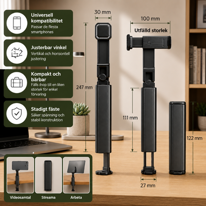 ReseHold™ – Handsfree komfort på varje resa