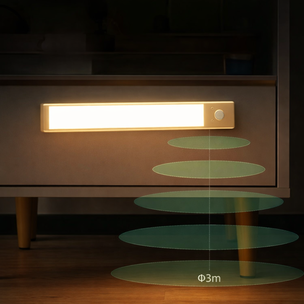 LjusVakt™ – Automatisk sensorlampa för trygghet och komfort