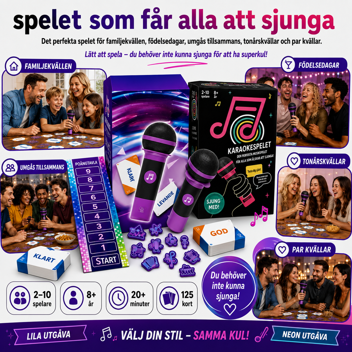 MikroFest™ | Spelet som får alla att sjunga med