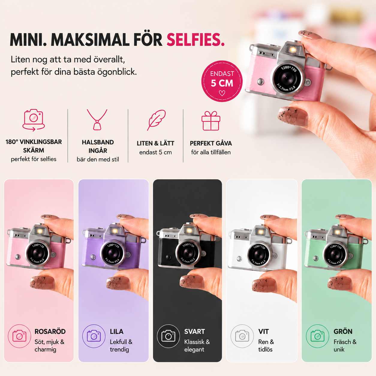 SnapMinne™ – Fånga sommarens ögonblick på ett ögonblick