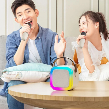 SångMagi™ – Gör varje dag till en fest med karaoke och 2 trådlösa mikrofoner