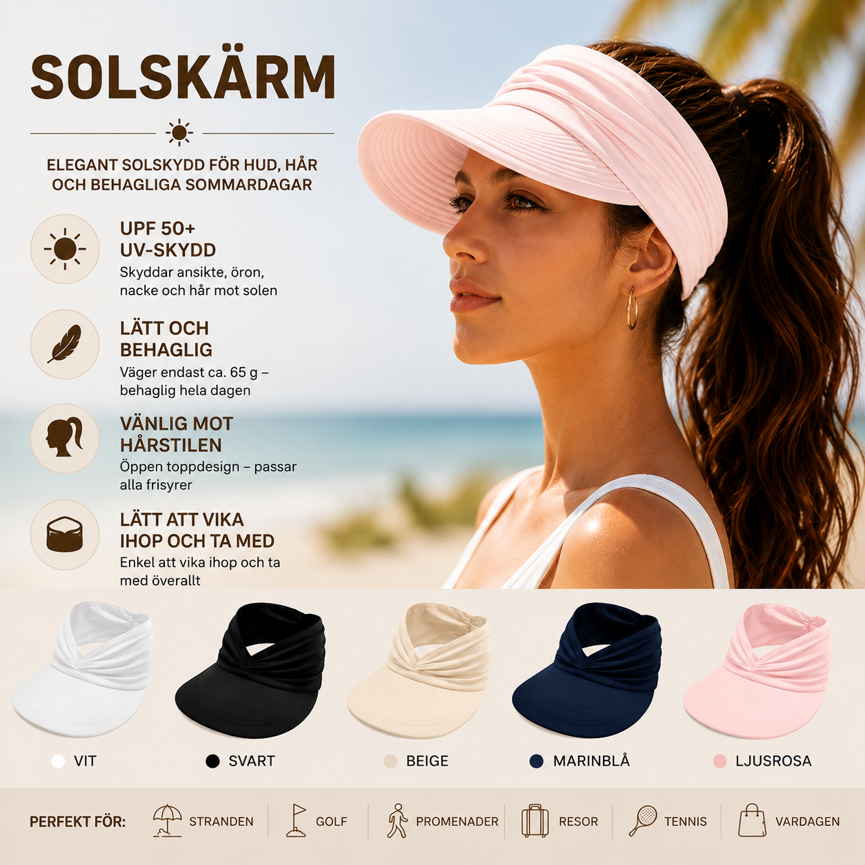 Soléa Visir™ – Elegant solskydd för varma sommardagar