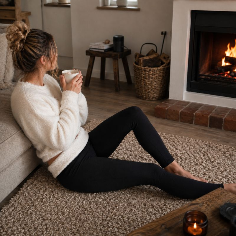 VinterMjuk™ – Håll benen varma hela vintern med mjuka, fleecefodrade leggings