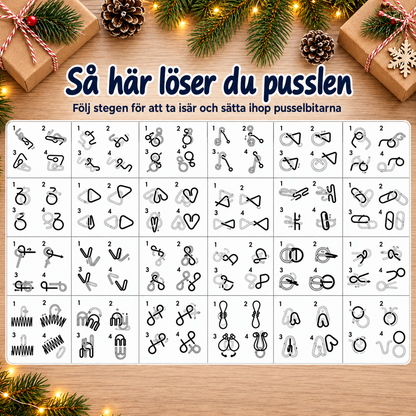 HjärnJul™ – En ny klurig utmaning varje dag fram till jul