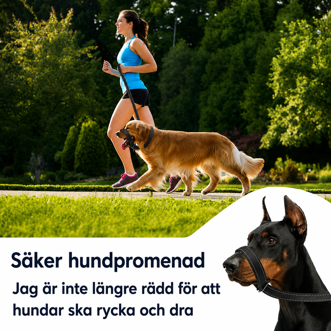 DragFri™ – Slipp dragandet, njut av promenaden