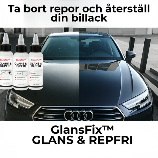 GlansFix™ – Tar bort repor. Återställer glansen.