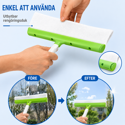 GlasKlar™ – Skinande rena fönster utan ränder