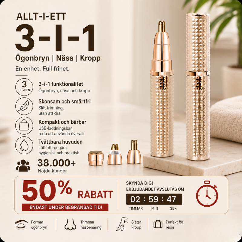 PerfektBryn™ – Forma perfekta bryn utan smärtsam plockning