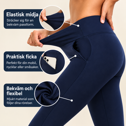 VinterMjuk™ – Håll benen varma hela vintern med mjuka, fleecefodrade leggings