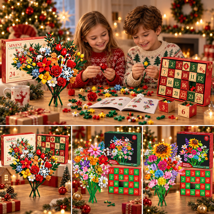 BlomsterJul™ – Bygg en vacker bukett med 24 magiska julöverraskningar