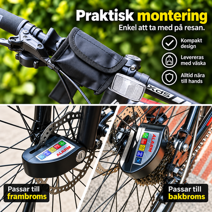CykelLås™ – Extra trygghet för din cykel, var du än är
