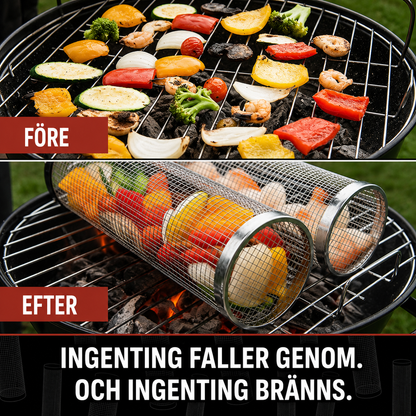 GrillSnurra™ – Jämn grillning från alla håll