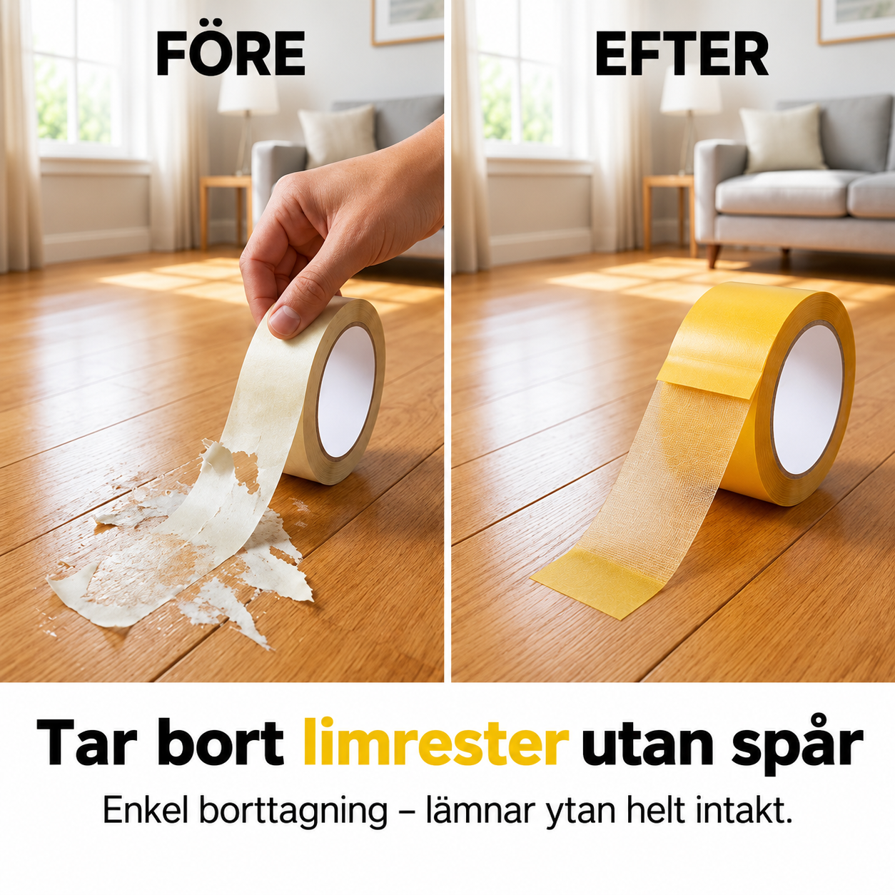 GripTape™ – Fäst lösa mattor utan lim eller spik