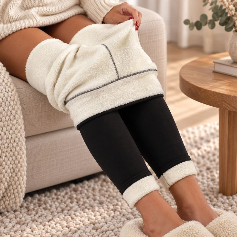 VinterMjuk™ – Håll benen varma hela vintern med mjuka, fleecefodrade leggings