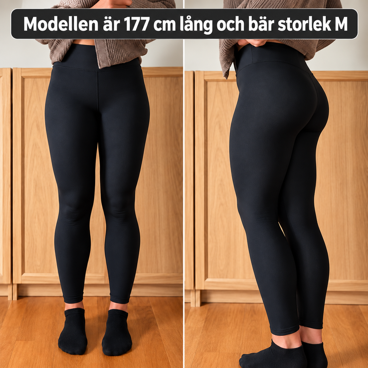 VinterMjuk™ – Håll benen varma hela vintern med mjuka, fleecefodrade leggings