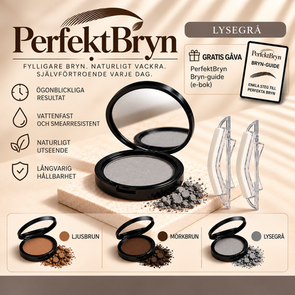 PerfektBryn™ – Få fylliga, naturliga och symmetriska ögonbryn på bara 5 sekunder