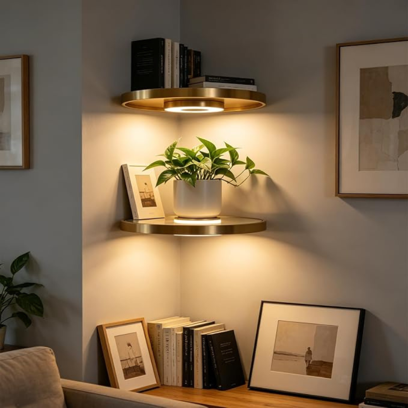 GlödHylla™ – Från tomma väggar till lysande elegans