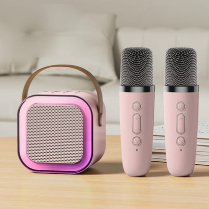 SångMagi™ – Gör varje dag till en fest med karaoke och 2 trådlösa mikrofoner