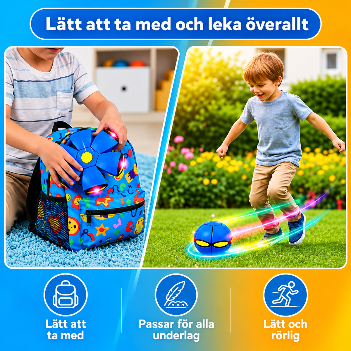 HoppMagi™ – Den överraskande hoppbollen som studsar upp som en mina