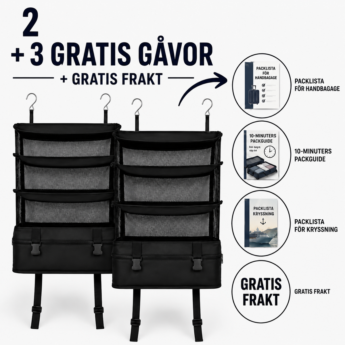 PackKlar™ | Packa upp på några sekunder och håll ordning på kläderna