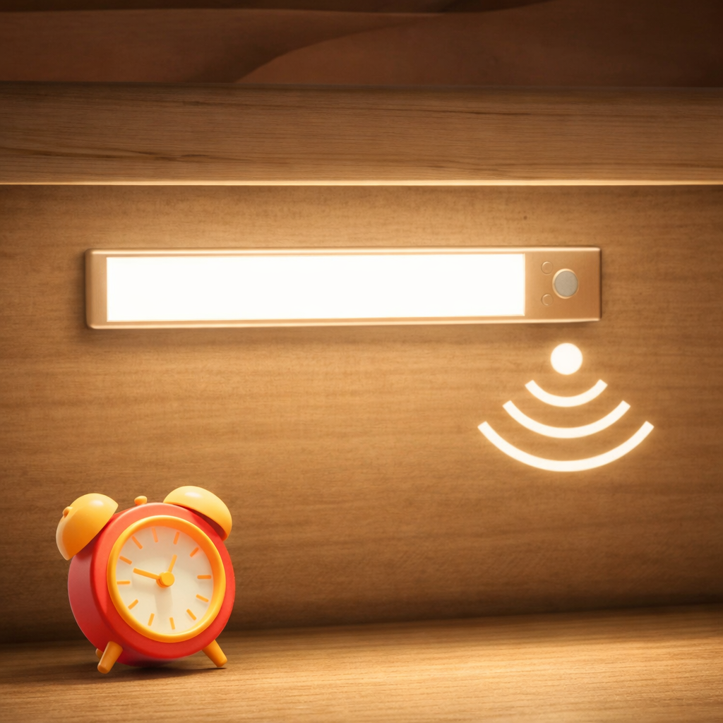 LjusVakt™ – Automatisk sensorlampa för trygghet och komfort